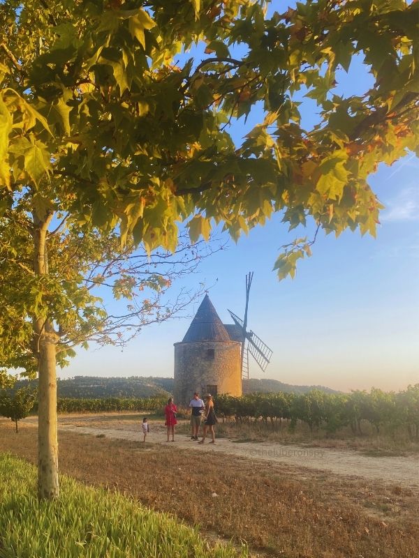 Chateau de Sannes windmill