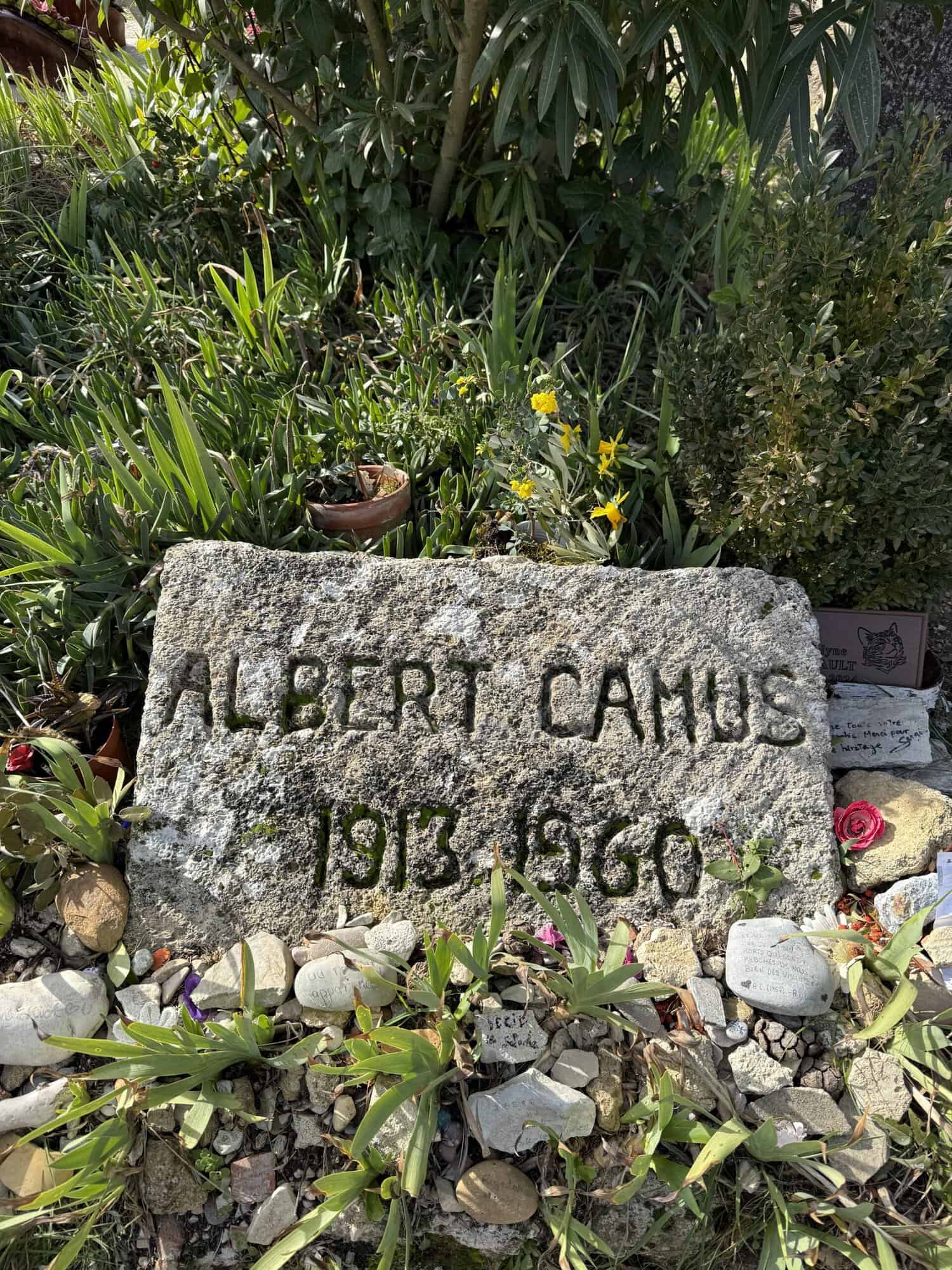 Tomb of Albert Camus scaled